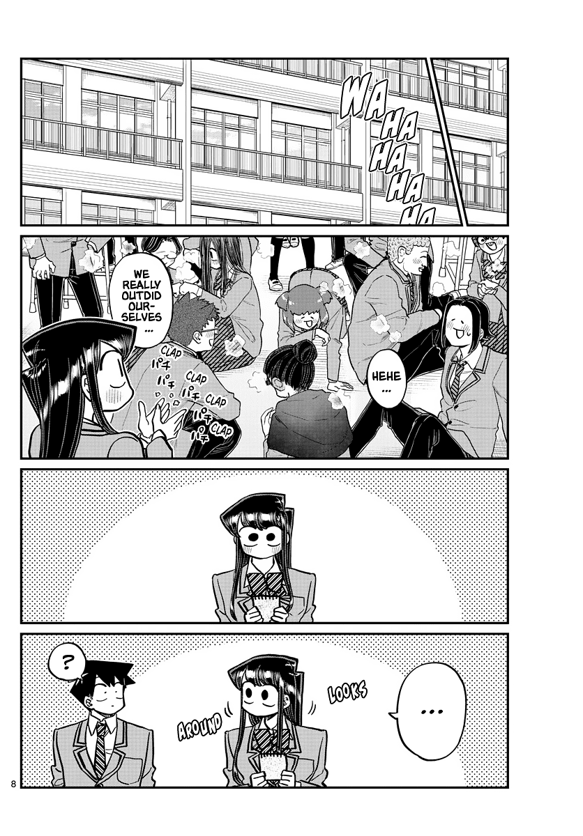 Komi-san wa Komyushou Desu Chapter 323 page 8 - Chapter 323: Second Year Graduation Ceremony