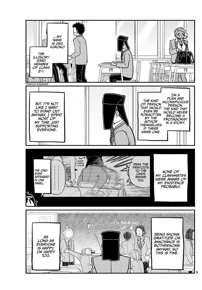 Komi-san wa Komyushou Desu Chapter 323 page 9 - Chapter 323: Second Year Graduation Ceremony