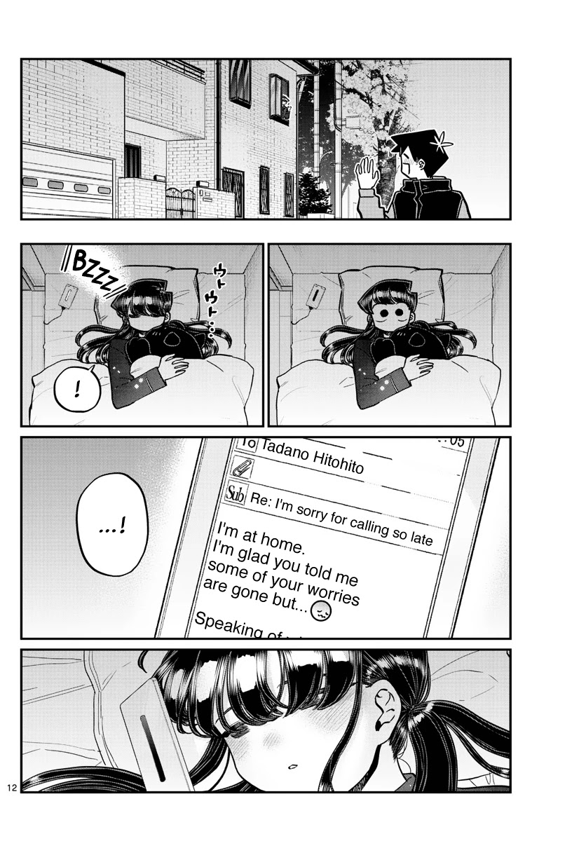 Komi-san wa Komyushou Desu Chapter 324 page 13 - Chapter 324: Third year
