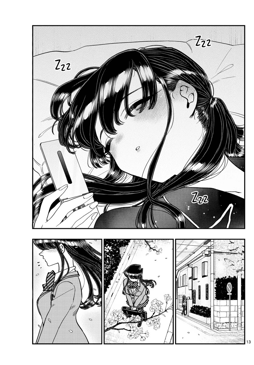 Komi-san wa Komyushou Desu Chapter 324 page 14 - Chapter 324: Third year