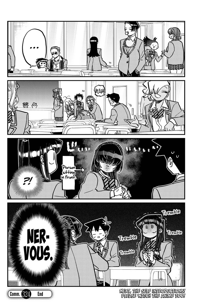 Komi-san wa Komyushou Desu Chapter 324 page 17 - Chapter 324: Third year