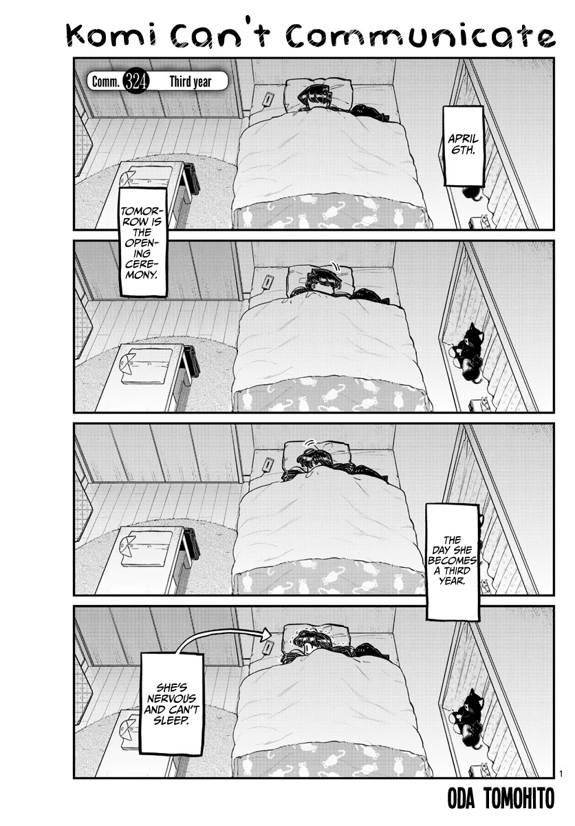 Komi-san wa Komyushou Desu Chapter 324 page 2 - Chapter 324: Third year