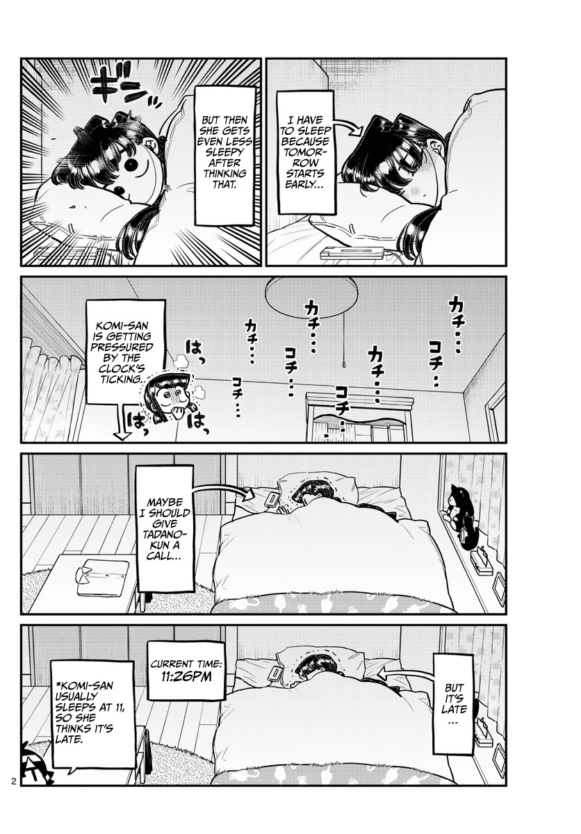 Komi-san wa Komyushou Desu Chapter 324 page 3 - Chapter 324: Third year
