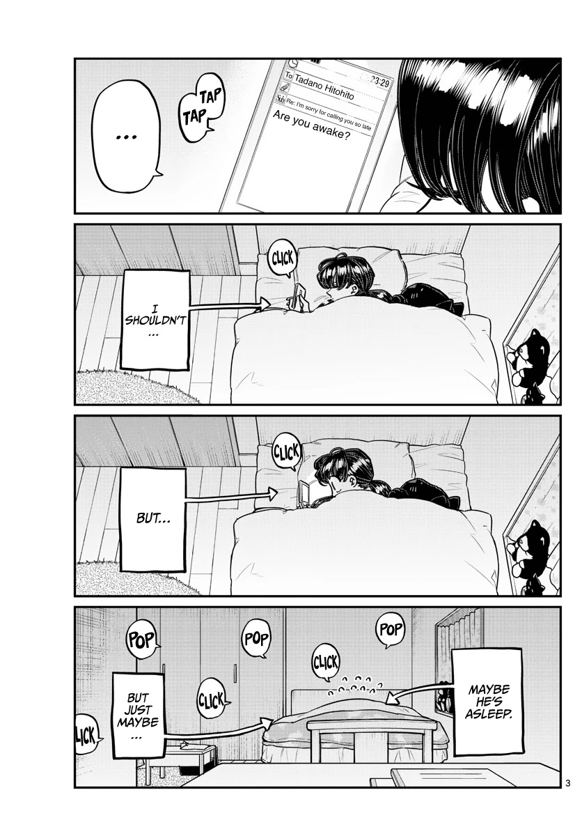 Komi-san wa Komyushou Desu Chapter 324 page 4 - Chapter 324: Third year