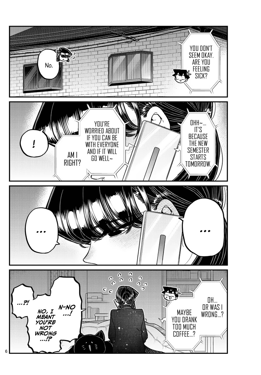 Komi-san wa Komyushou Desu Chapter 324 page 7 - Chapter 324: Third year