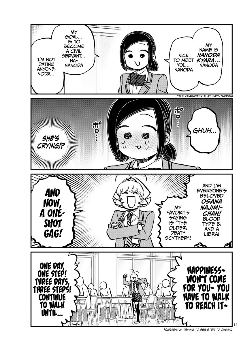 Komi-san wa Komyushou Desu Chapter 325 page 11 - Chapter 325: Classmates...
