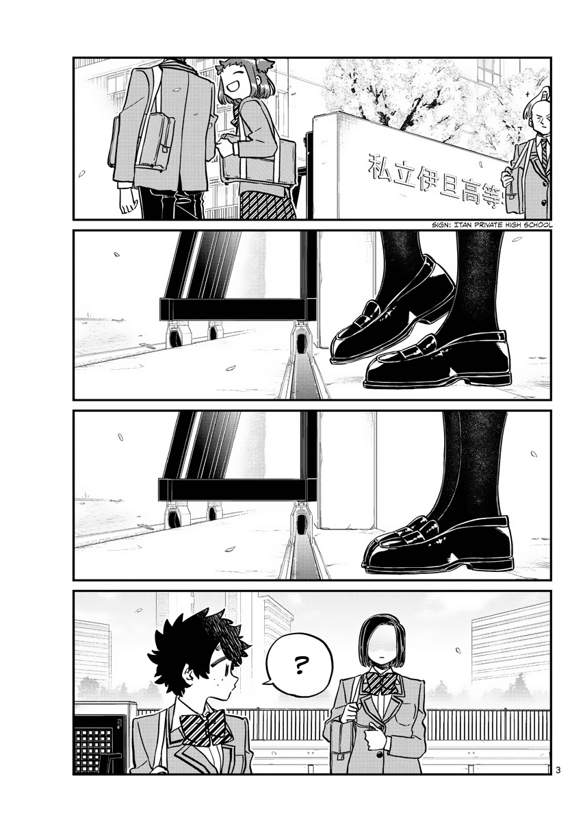 Komi-san wa Komyushou Desu Chapter 326 page 3 - Chapter 326: First Day