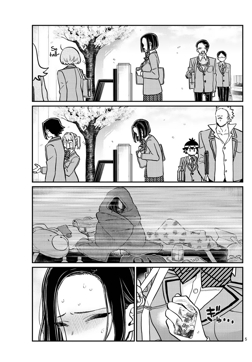 Komi-san wa Komyushou Desu Chapter 326 page 5 - Chapter 326: First Day
