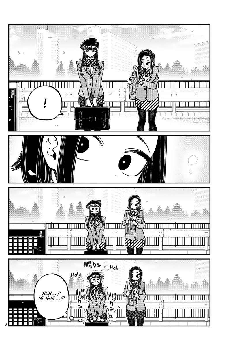 Komi-san wa Komyushou Desu Chapter 326 page 6 - Chapter 326: First Day