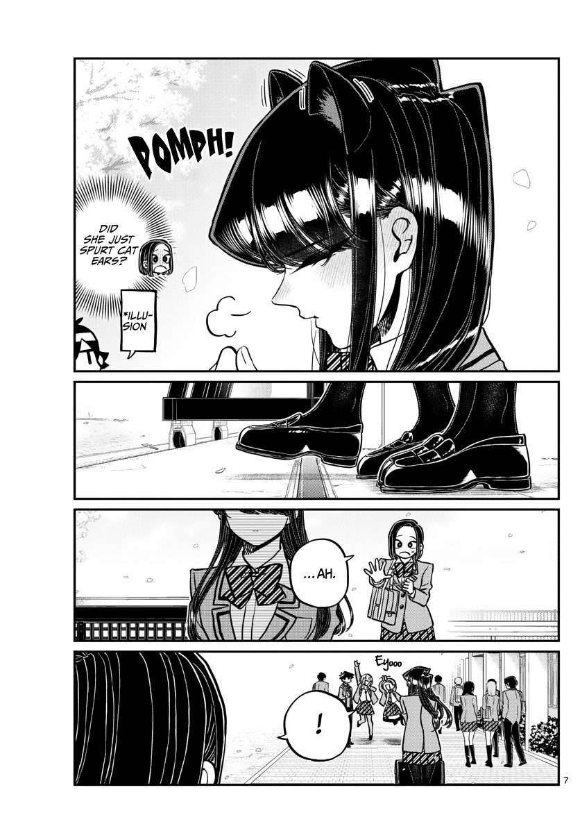 Komi-san wa Komyushou Desu Chapter 326 page 7 - Chapter 326: First Day