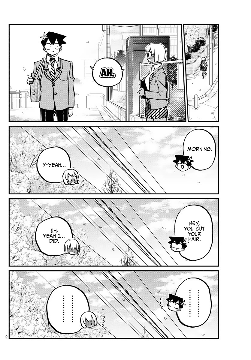 Komi-san wa Komyushou Desu Chapter 327 page 2 - Chapter 327: Rumiko-chan, the third year student.