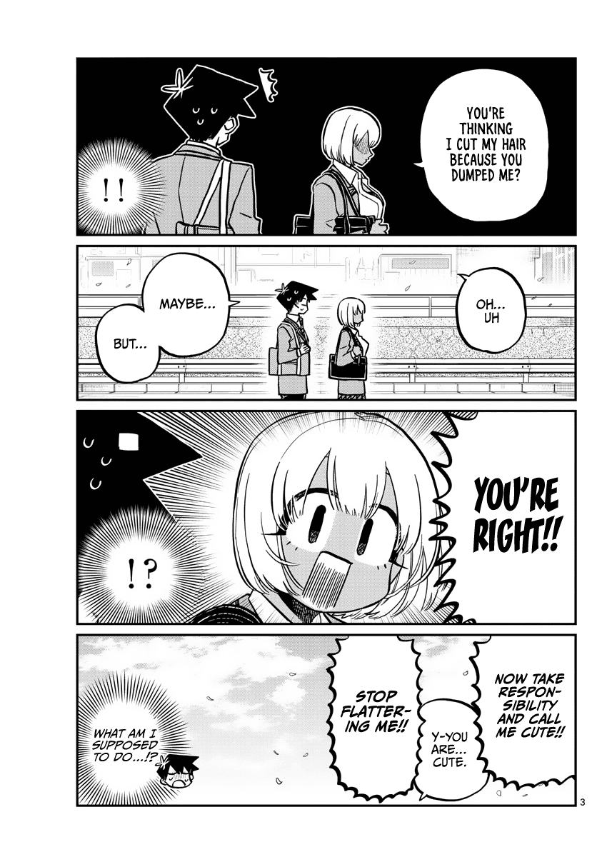 Komi-san wa Komyushou Desu Chapter 327 page 3 - Chapter 327: Rumiko-chan, the third year student.