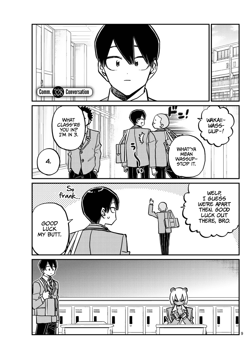 Komi-san wa Komyushou Desu Chapter 328 page 1 - Chapter 328: Conversation