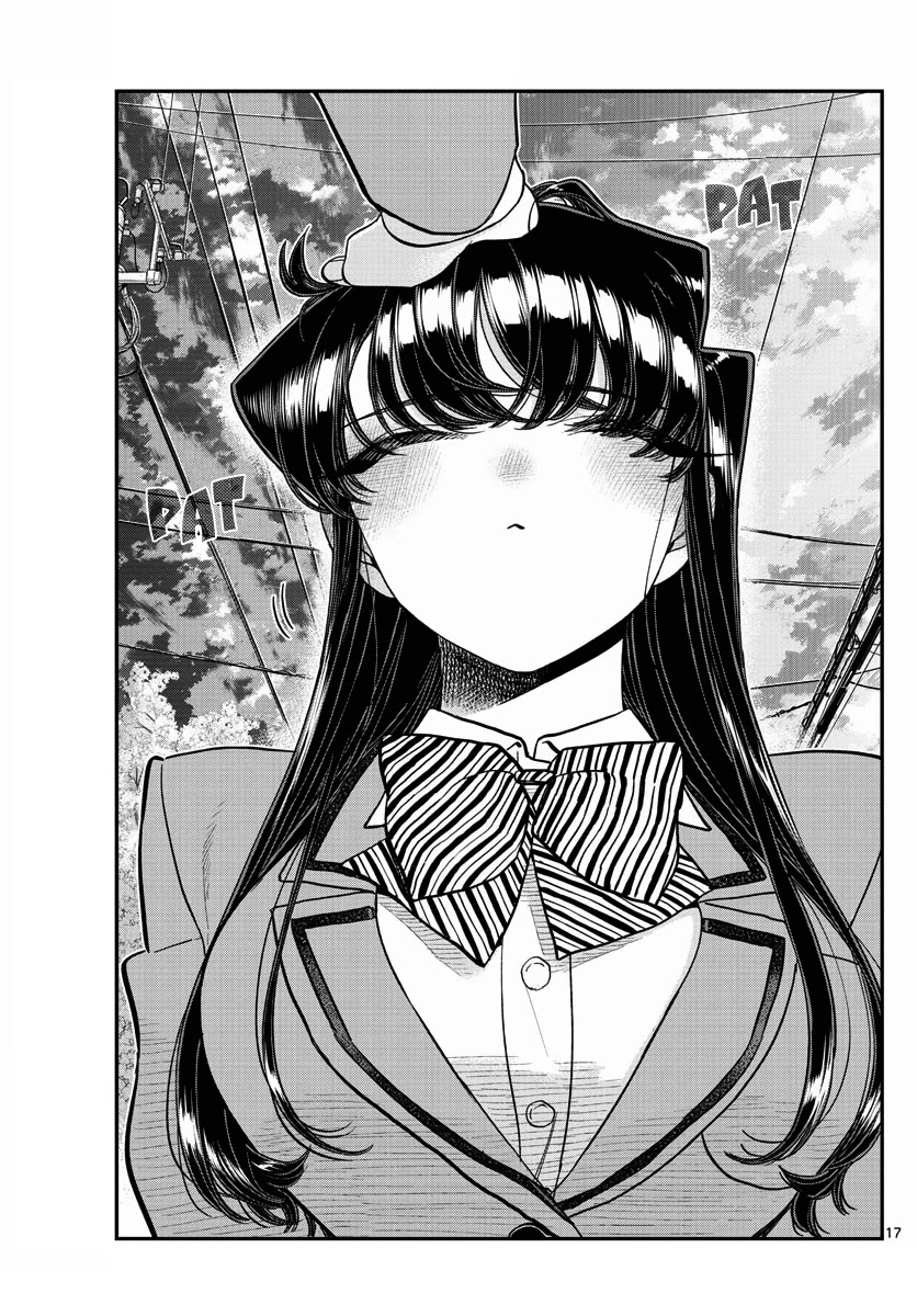 Komi-san wa Komyushou Desu Chapter 329 page 17 - Chapter 329: I Did Good. Yup