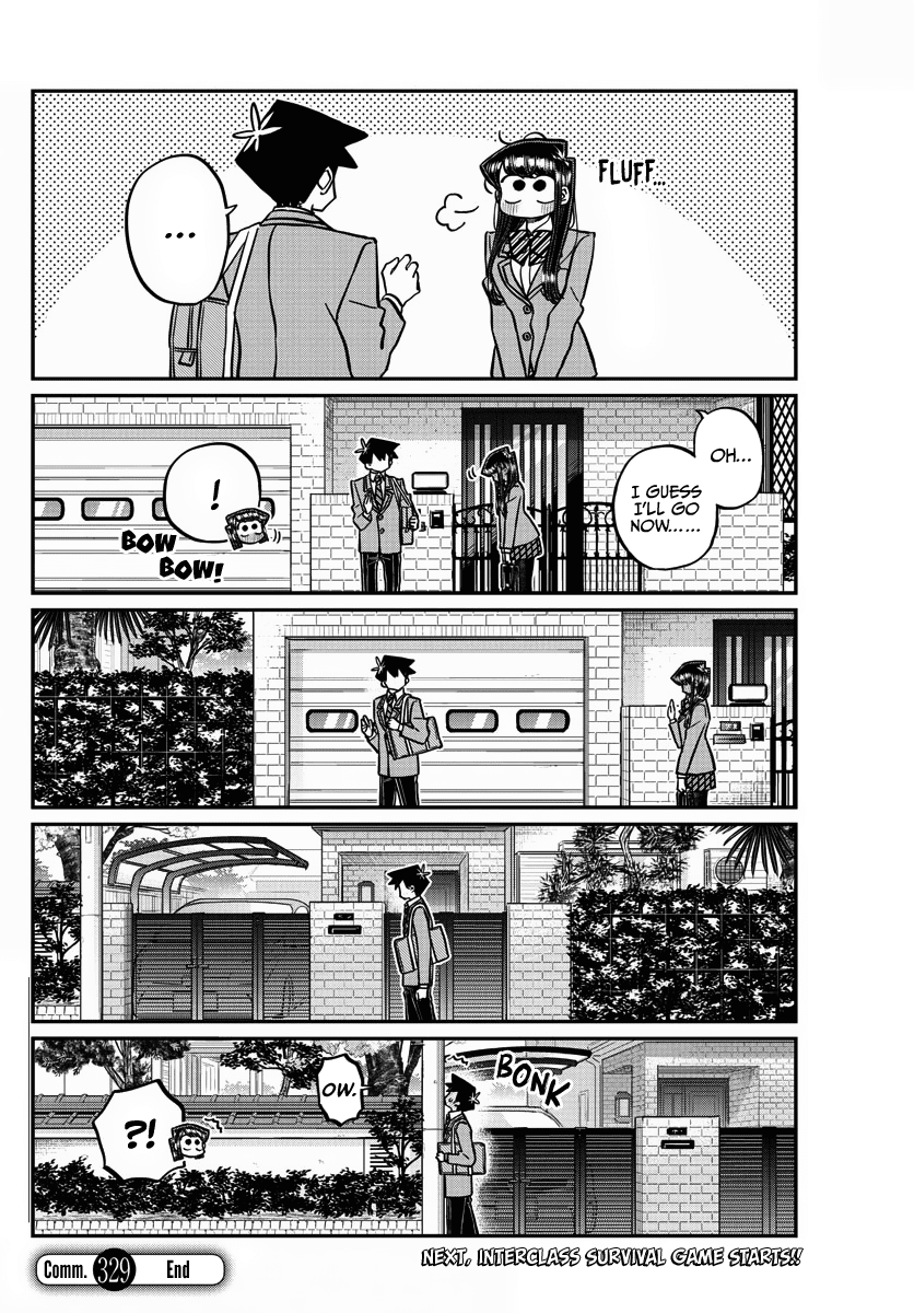 Komi-san wa Komyushou Desu Chapter 329 page 18 - Chapter 329: I Did Good. Yup