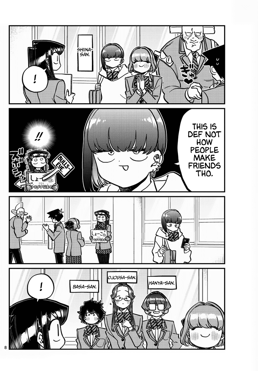 Komi-san wa Komyushou Desu Chapter 329 page 8 - Chapter 329: I Did Good. Yup