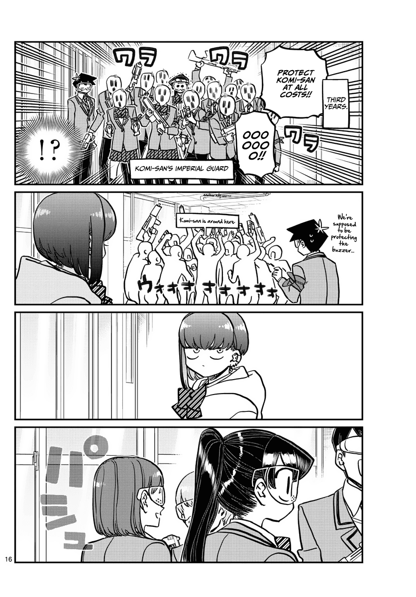 Komi-san wa Komyushou Desu Chapter 330 page 16 - Chapter 330: Battle Royale