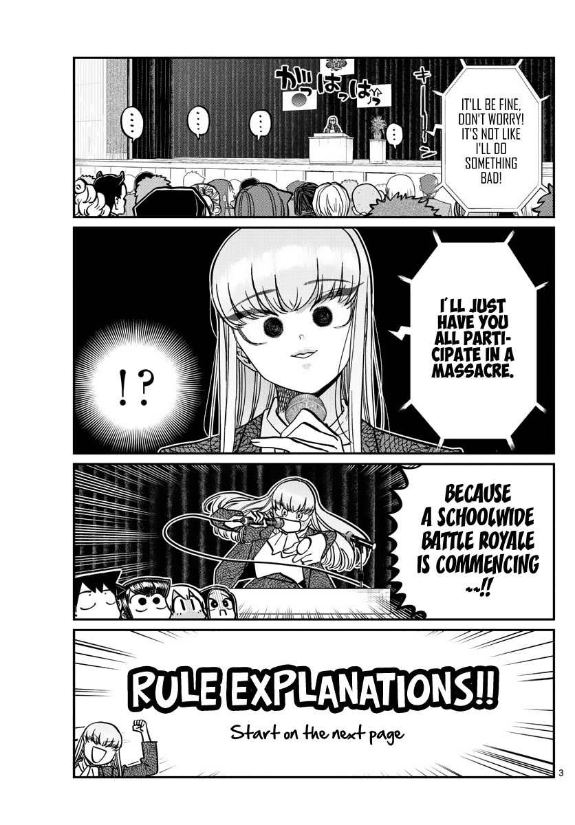 Komi-san wa Komyushou Desu Chapter 330 page 3 - Chapter 330: Battle Royale