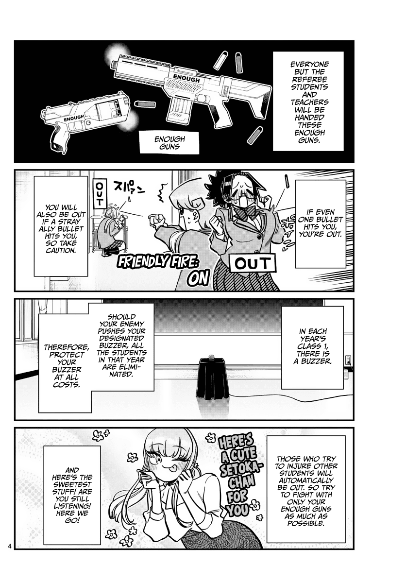 Komi-san wa Komyushou Desu Chapter 330 page 4 - Chapter 330: Battle Royale