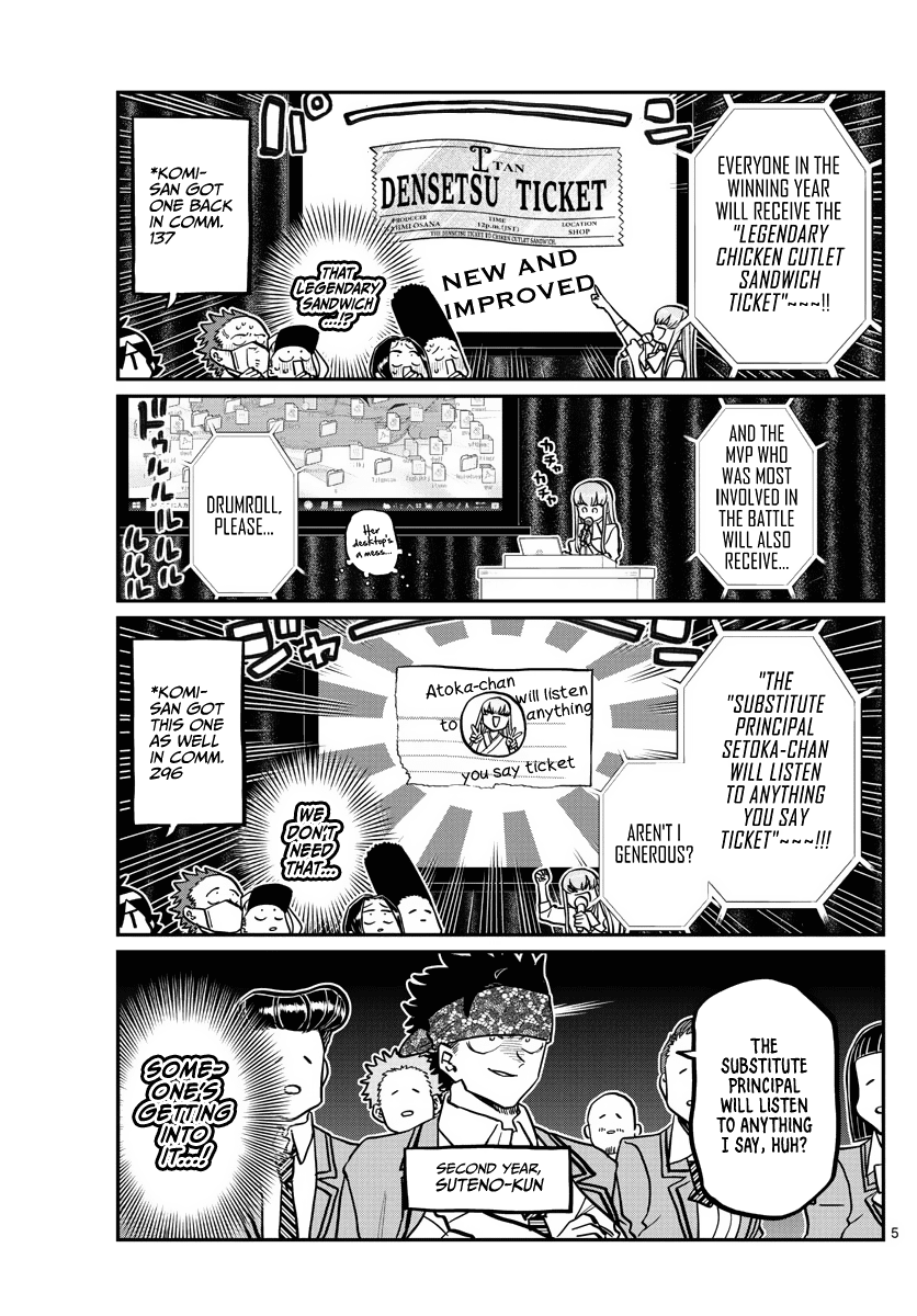 Komi-san wa Komyushou Desu Chapter 330 page 5 - Chapter 330: Battle Royale