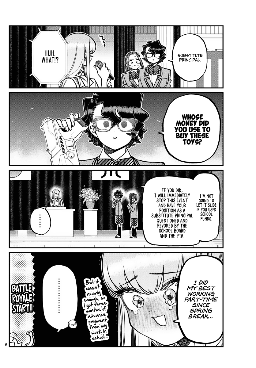 Komi-san wa Komyushou Desu Chapter 330 page 6 - Chapter 330: Battle Royale