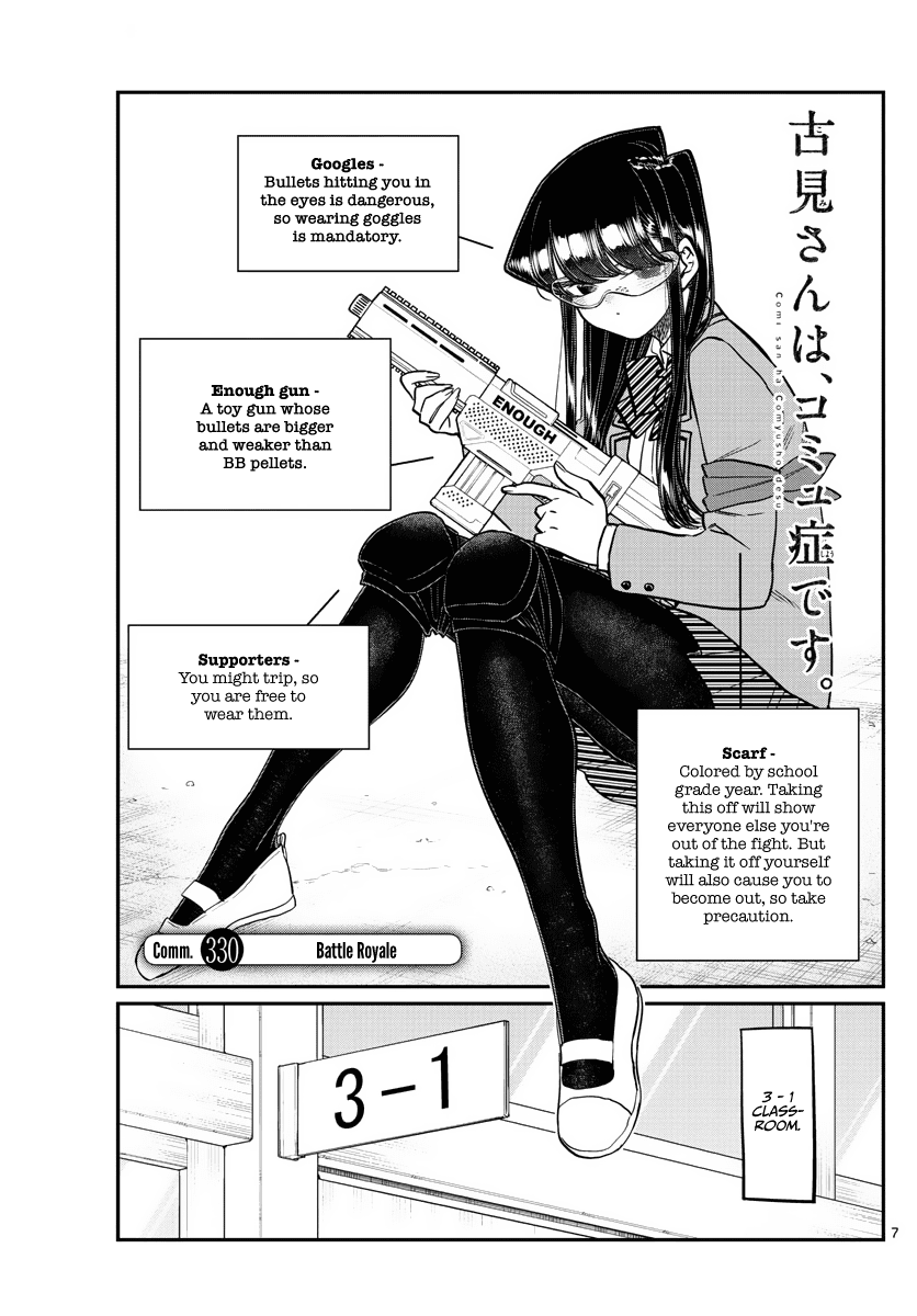 Komi-san wa Komyushou Desu Chapter 330 page 7 - Chapter 330: Battle Royale