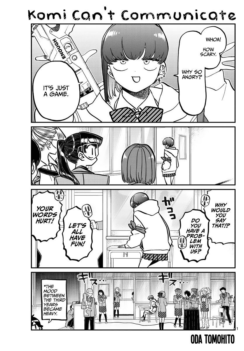 Komi-san wa Komyushou Desu Chapter 331 page 1 - Chapter 331: Battle Royale 2