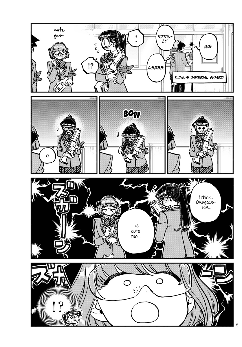Komi-san wa Komyushou Desu Chapter 331 page 15 - Chapter 331: Battle Royale 2