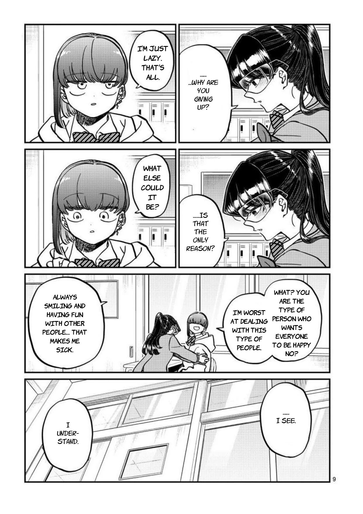 Komi-san wa Komyushou Desu Chapter 332 page 10 - Chapter 332: Shiina-san