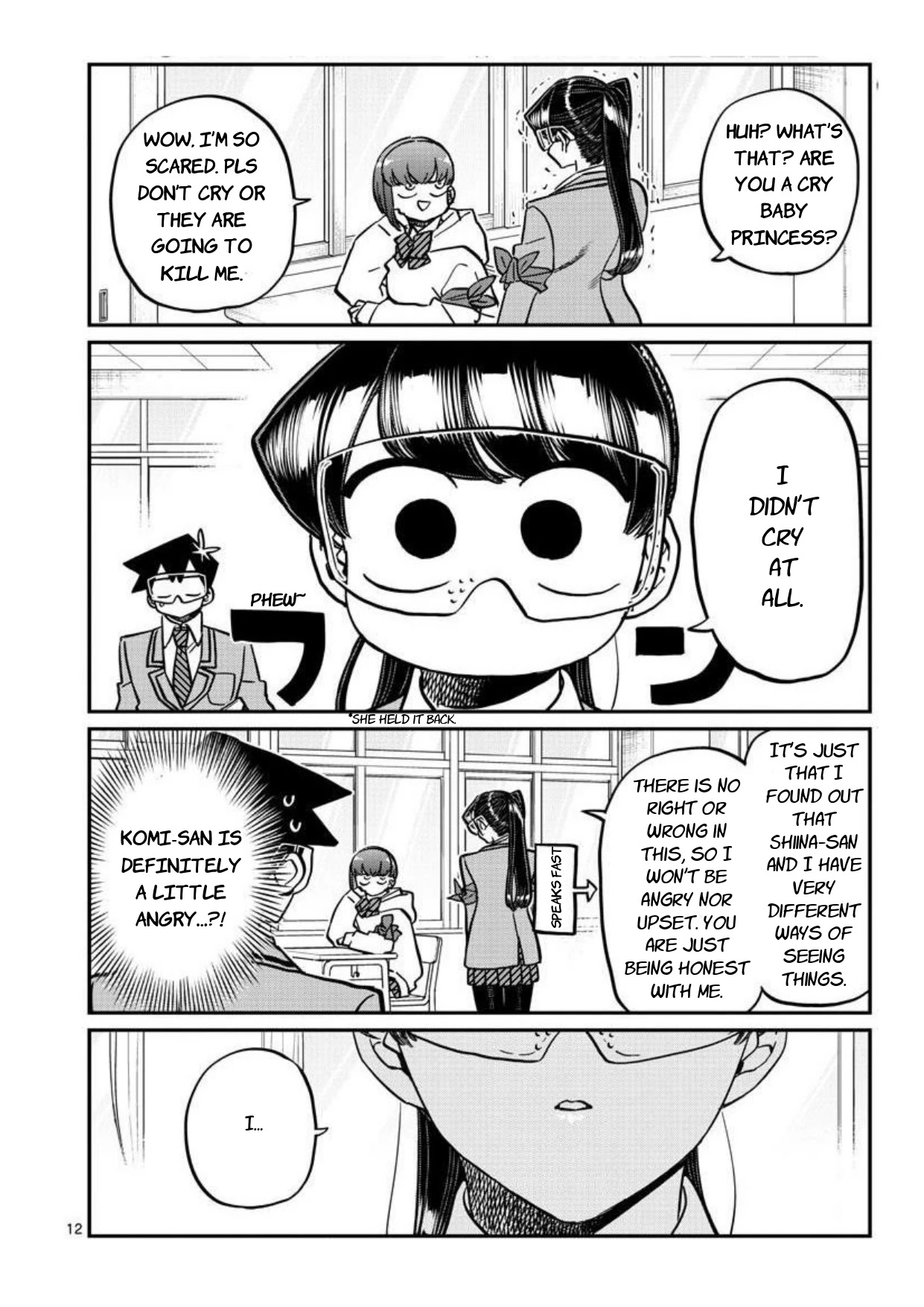 Komi-san wa Komyushou Desu Chapter 332 page 13 - Chapter 332: Shiina-san