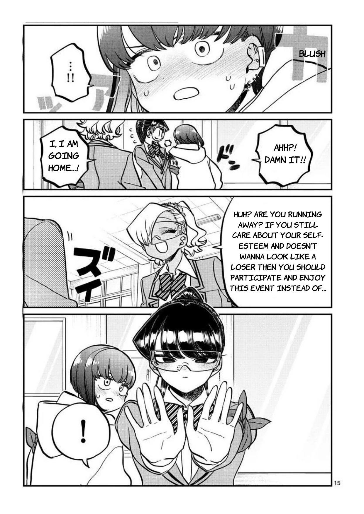 Komi-san wa Komyushou Desu Chapter 332 page 16 - Chapter 332: Shiina-san