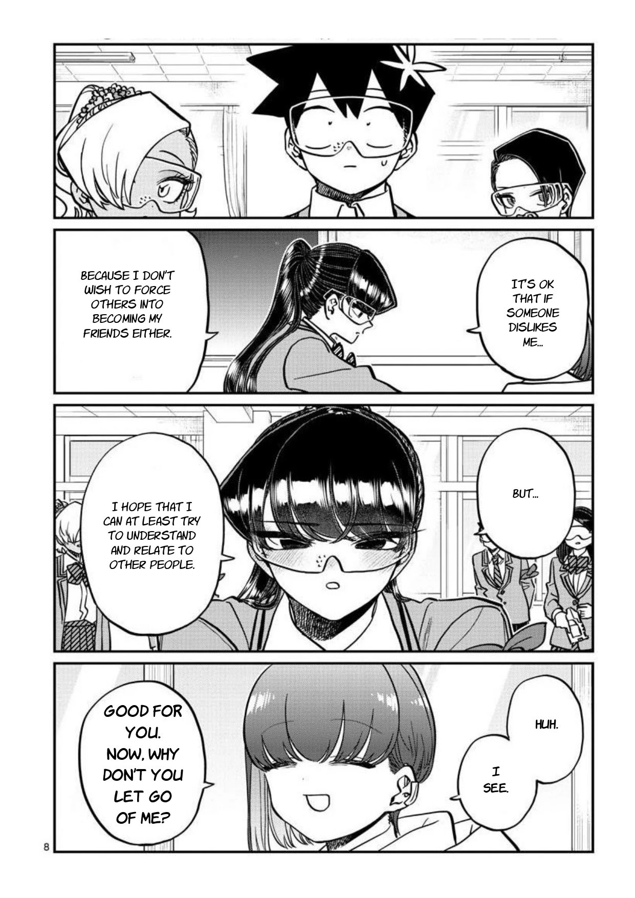 Komi-san wa Komyushou Desu Chapter 332 page 9 - Chapter 332: Shiina-san