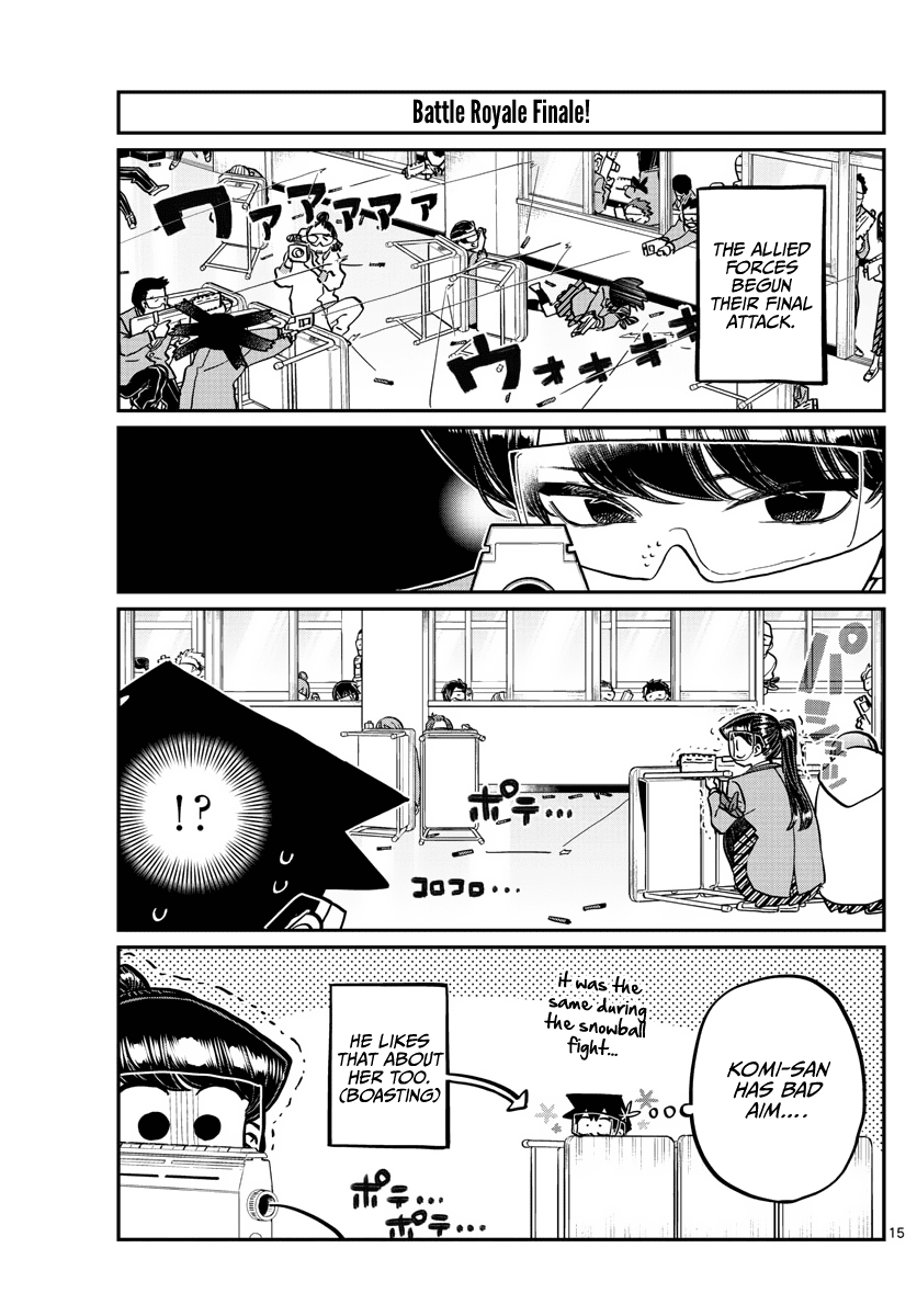 Komi-san wa Komyushou Desu Chapter 333.2 page 15 - Chapter 333.2