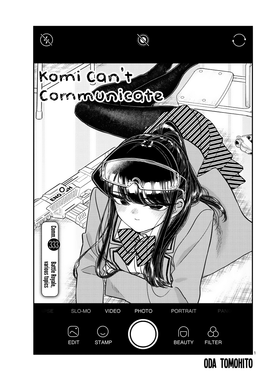 Komi-san wa Komyushou Desu Chapter 333 page 1 - Chapter 333: Battle Royale, Various topics