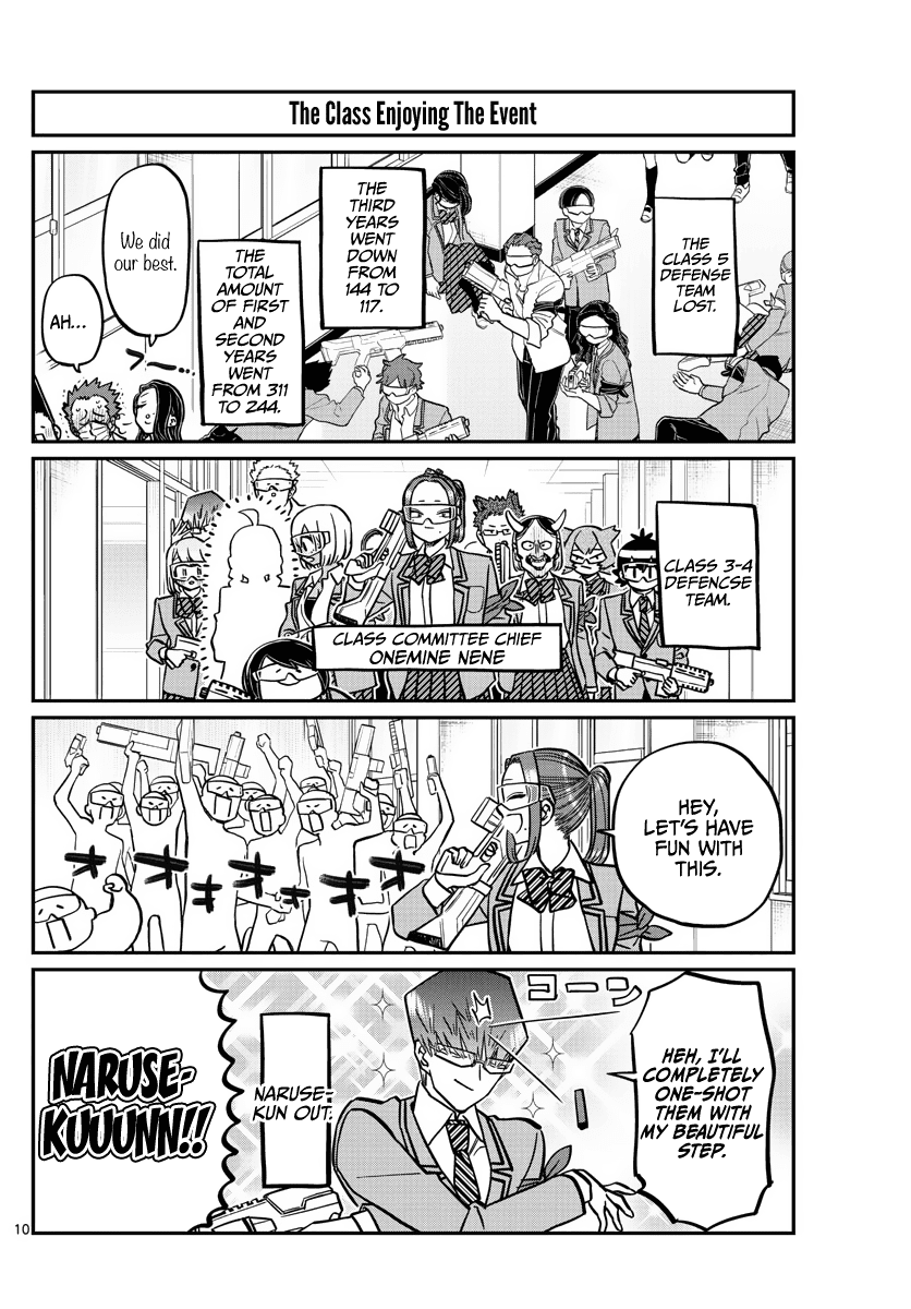 Komi-san wa Komyushou Desu Chapter 333 page 10 - Chapter 333: Battle Royale, Various topics
