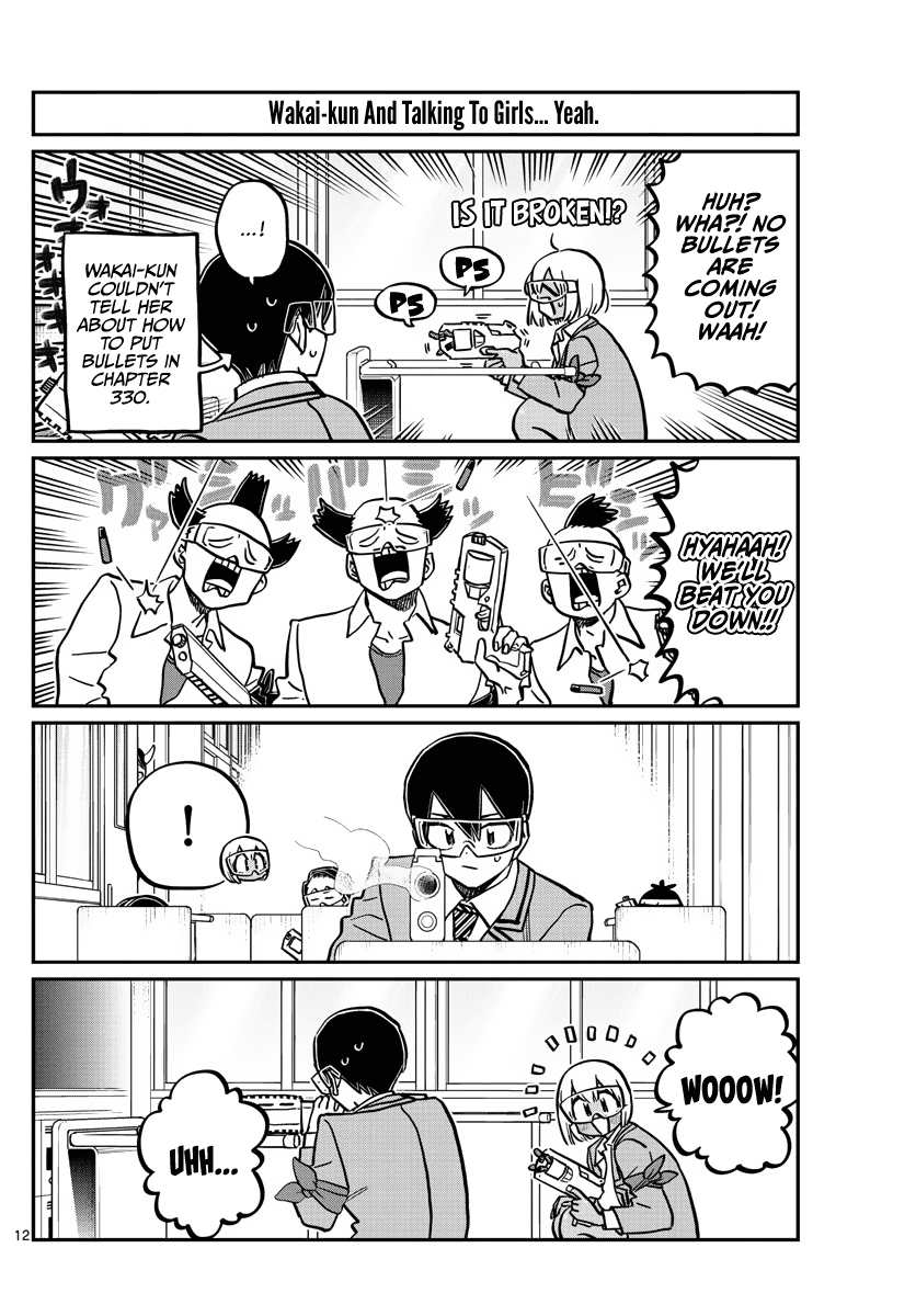 Komi-san wa Komyushou Desu Chapter 333 page 12 - Chapter 333: Battle Royale, Various topics