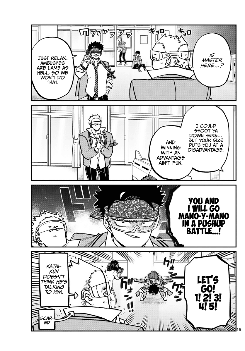 Komi-san wa Komyushou Desu Chapter 333 page 15 - Chapter 333: Battle Royale, Various topics