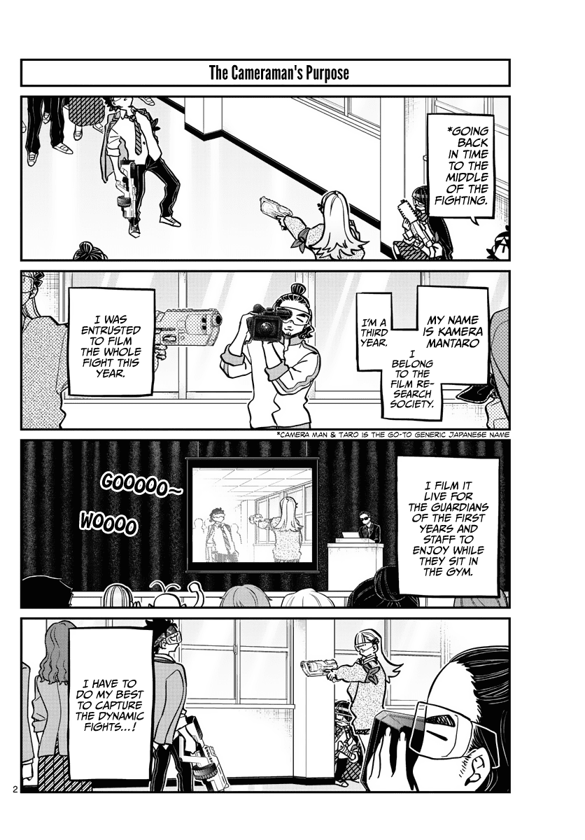 Komi-san wa Komyushou Desu Chapter 333 page 2 - Chapter 333: Battle Royale, Various topics
