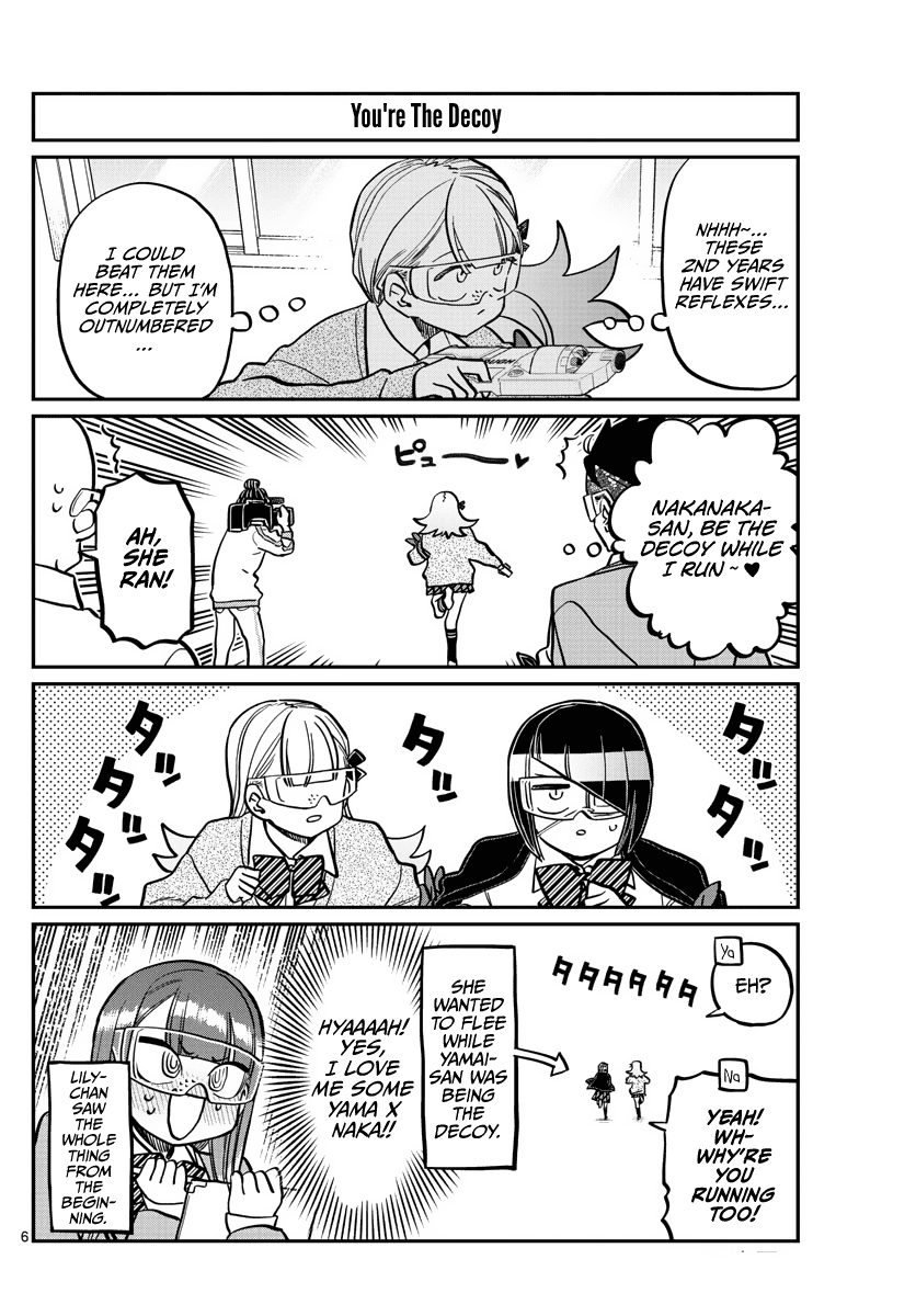 Komi-san wa Komyushou Desu Chapter 333 page 6 - Chapter 333: Battle Royale, Various topics