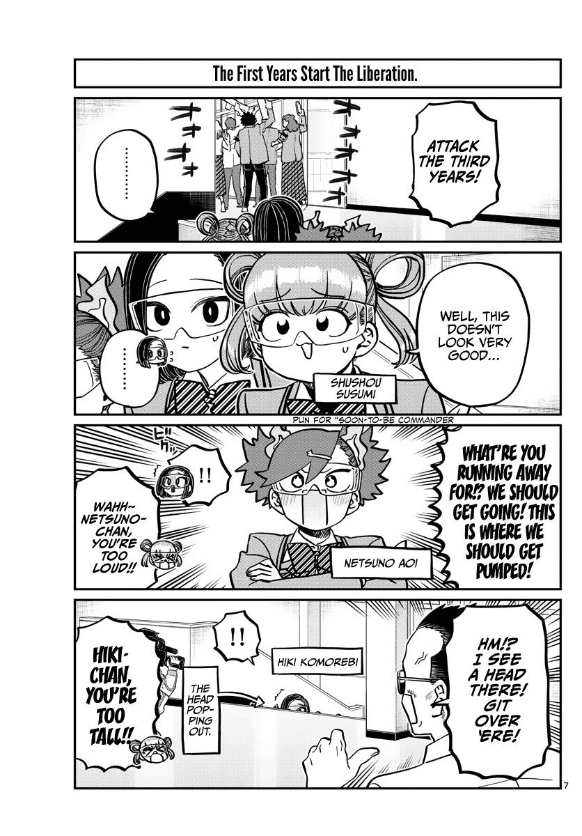Komi-san wa Komyushou Desu Chapter 333 page 7 - Chapter 333: Battle Royale, Various topics