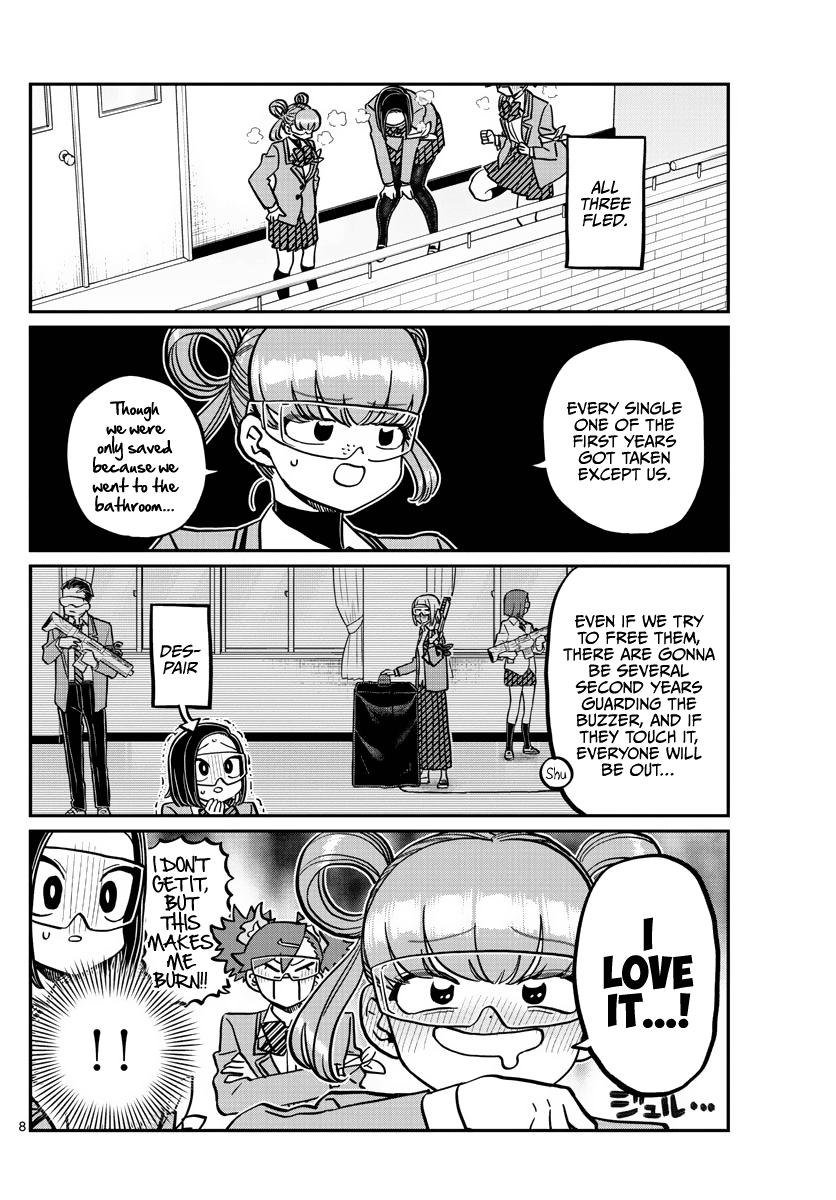 Komi-san wa Komyushou Desu Chapter 333 page 8 - Chapter 333: Battle Royale, Various topics