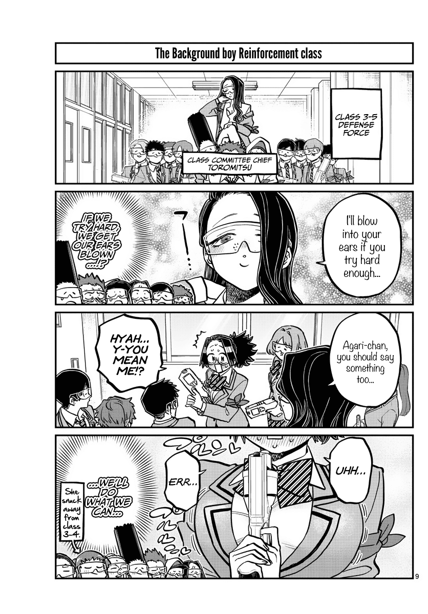 Komi-san wa Komyushou Desu Chapter 333 page 9 - Chapter 333: Battle Royale, Various topics