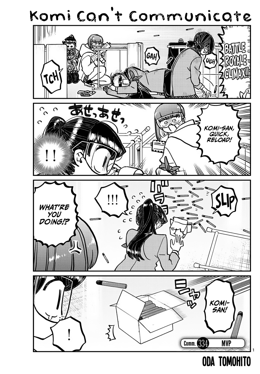 Komi-san wa Komyushou Desu Chapter 334 page 1 - Chapter 334: MVP