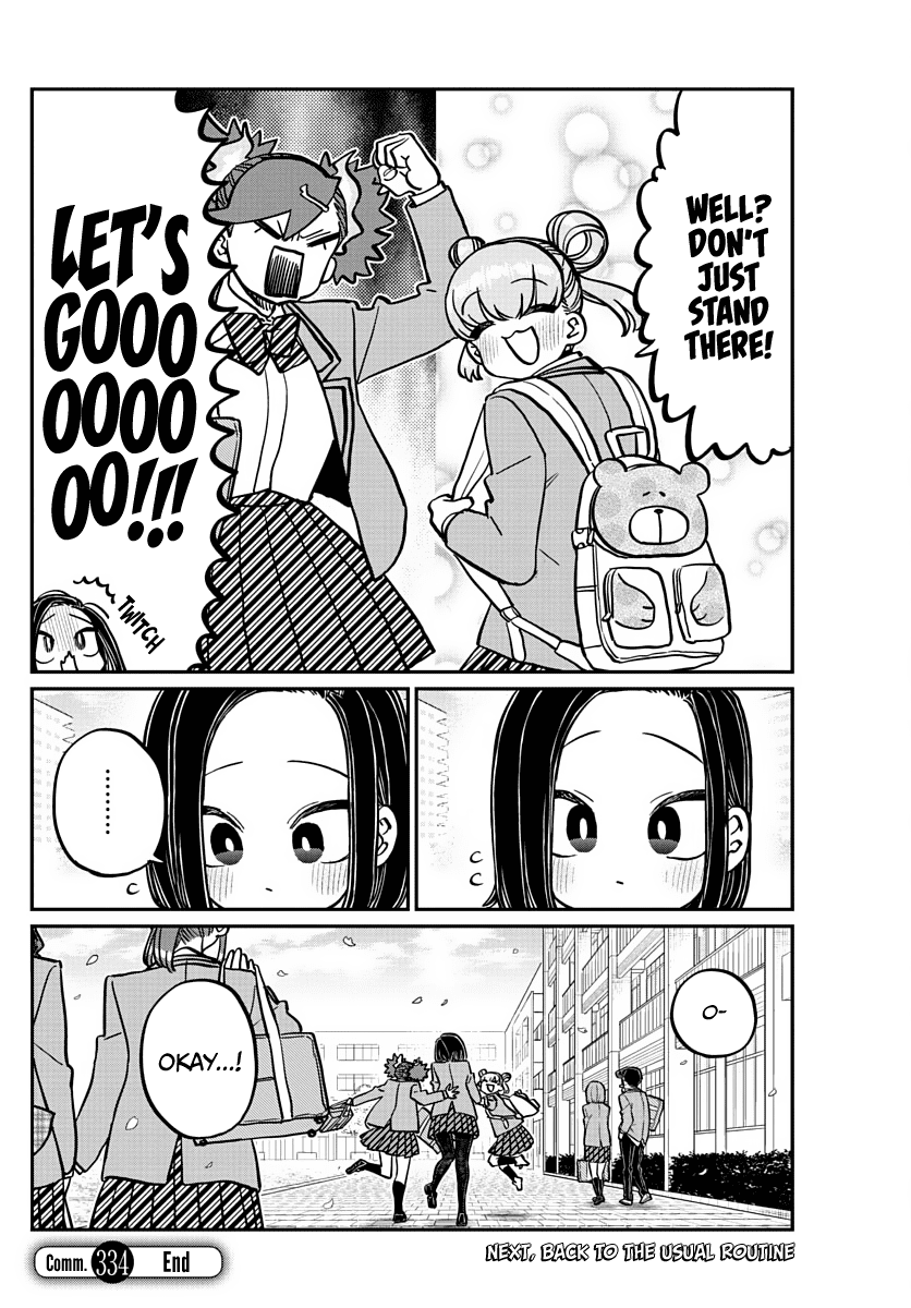 Komi-san wa Komyushou Desu Chapter 334 page 18 - Chapter 334: MVP