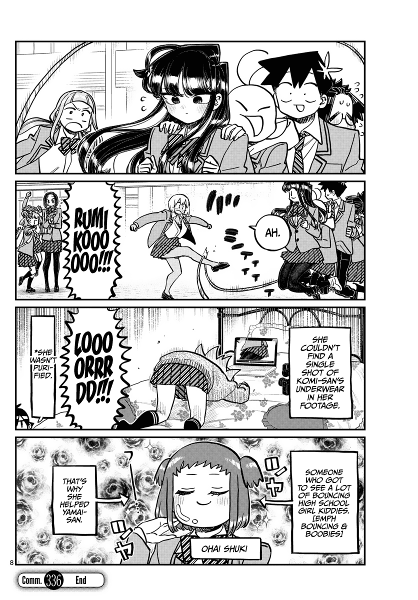 Komi-san wa Komyushou Desu Chapter 336 page 8 - Chapter 336: Giant Jump Rope