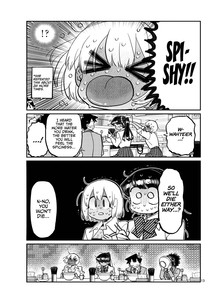 Komi-san wa Komyushou Desu Chapter 337 page 13 - Chapter 337: Siberian Tanmen Nakamoto