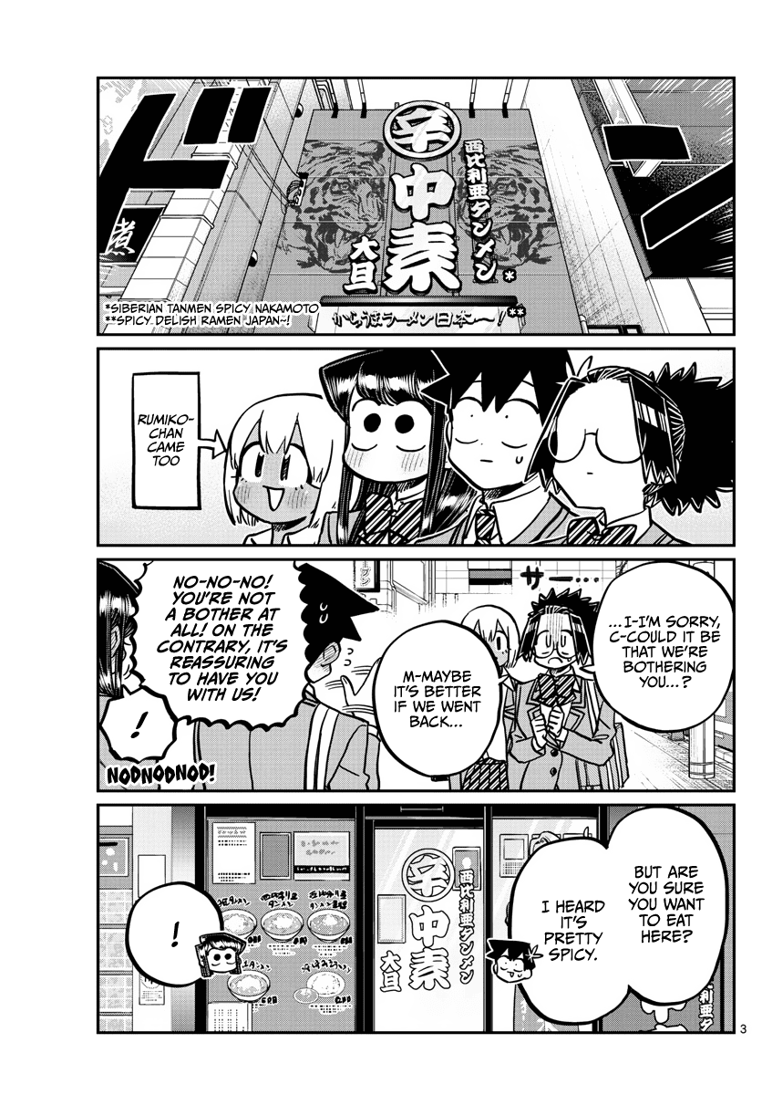 Komi-san wa Komyushou Desu Chapter 337 page 3 - Chapter 337: Siberian Tanmen Nakamoto