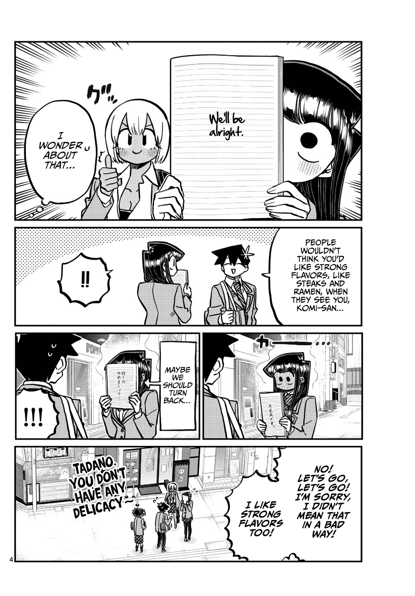 Komi-san wa Komyushou Desu Chapter 337 page 4 - Chapter 337: Siberian Tanmen Nakamoto