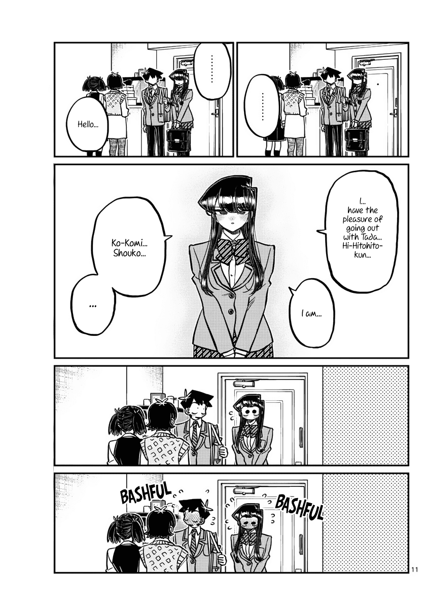 Komi-san wa Komyushou Desu Chapter 338 page 11 - Chapter 338: Greetings
