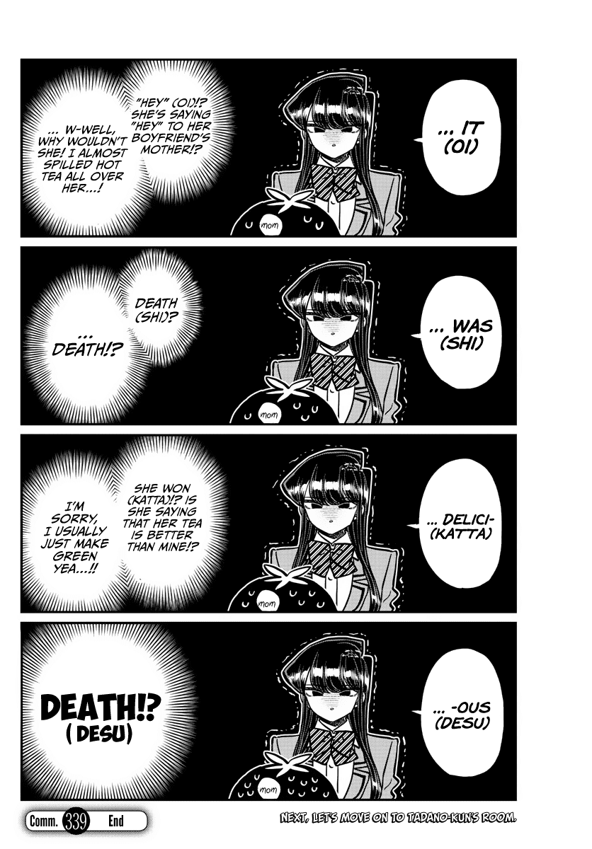 Komi-san wa Komyushou Desu Chapter 339 page 5 - Chapter 339: Greetings 2